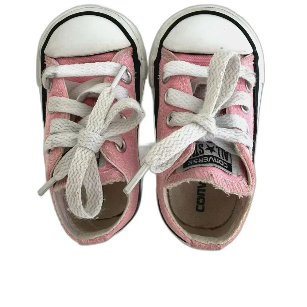 Converse All Star Toddler Girl's Sz 3 Baby Athletic Shoes Pink